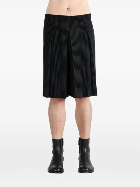 Issey Miyake pleated wide-leg trousers