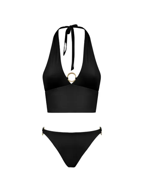 Taller Marmo Crocodile ring-detail bikini