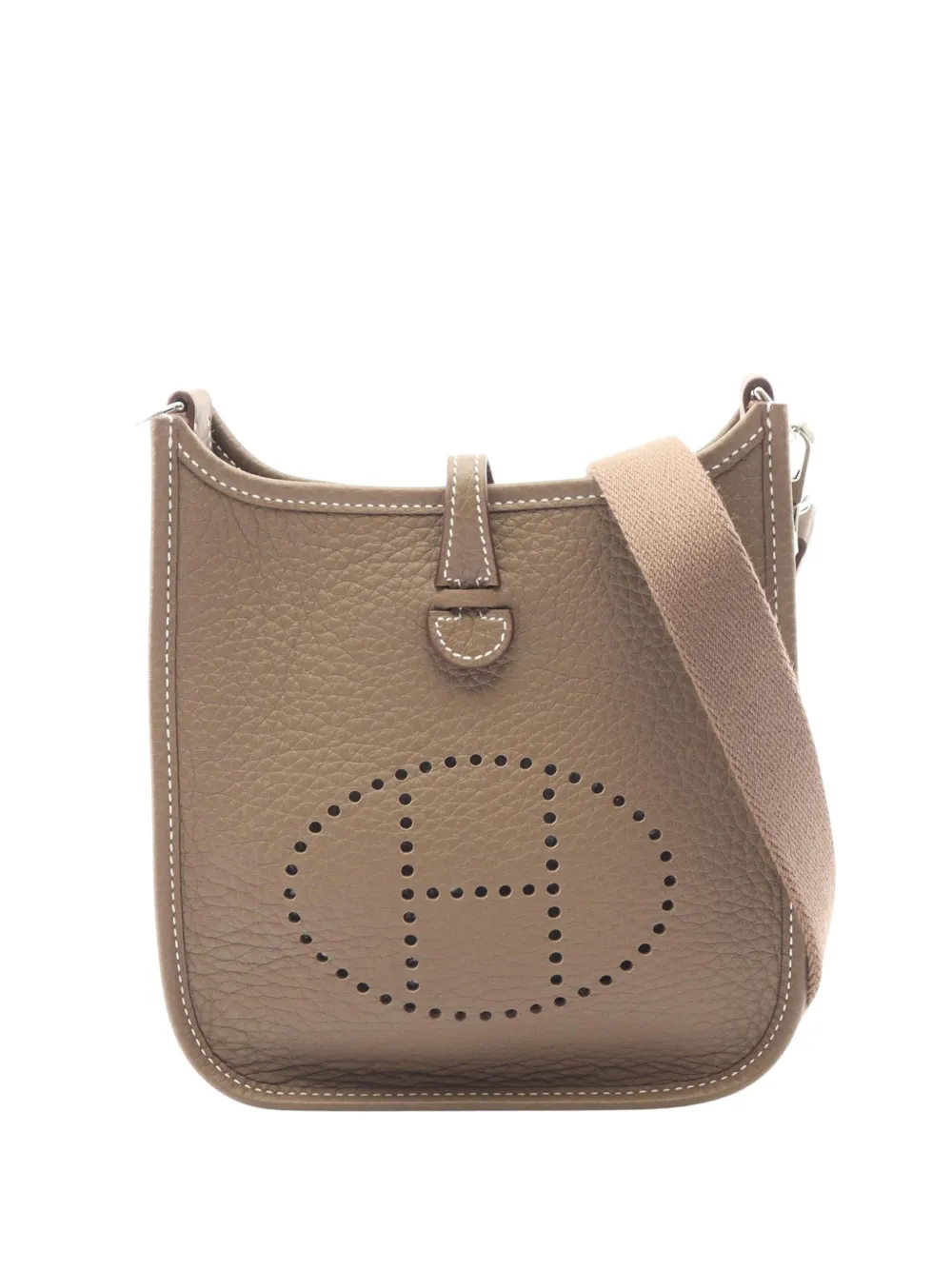 Hermès Pre-Owned 2025 Clemence Evelyne TPM crossbody bag - Toni neutri