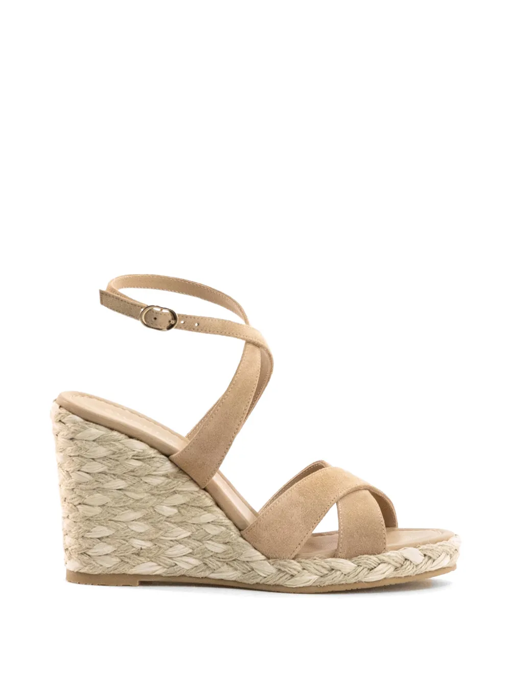 Stuart Weitzman Alyssa wedge espadrilles - Nude