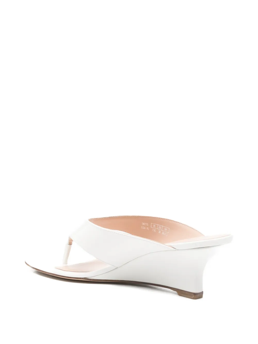 Stuart Weitzman Vinnie sandalen met bandjes Wit