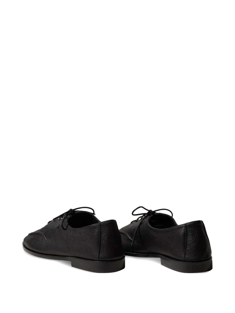 Hereu Juliol deconstructed lace-up shoes Zwart