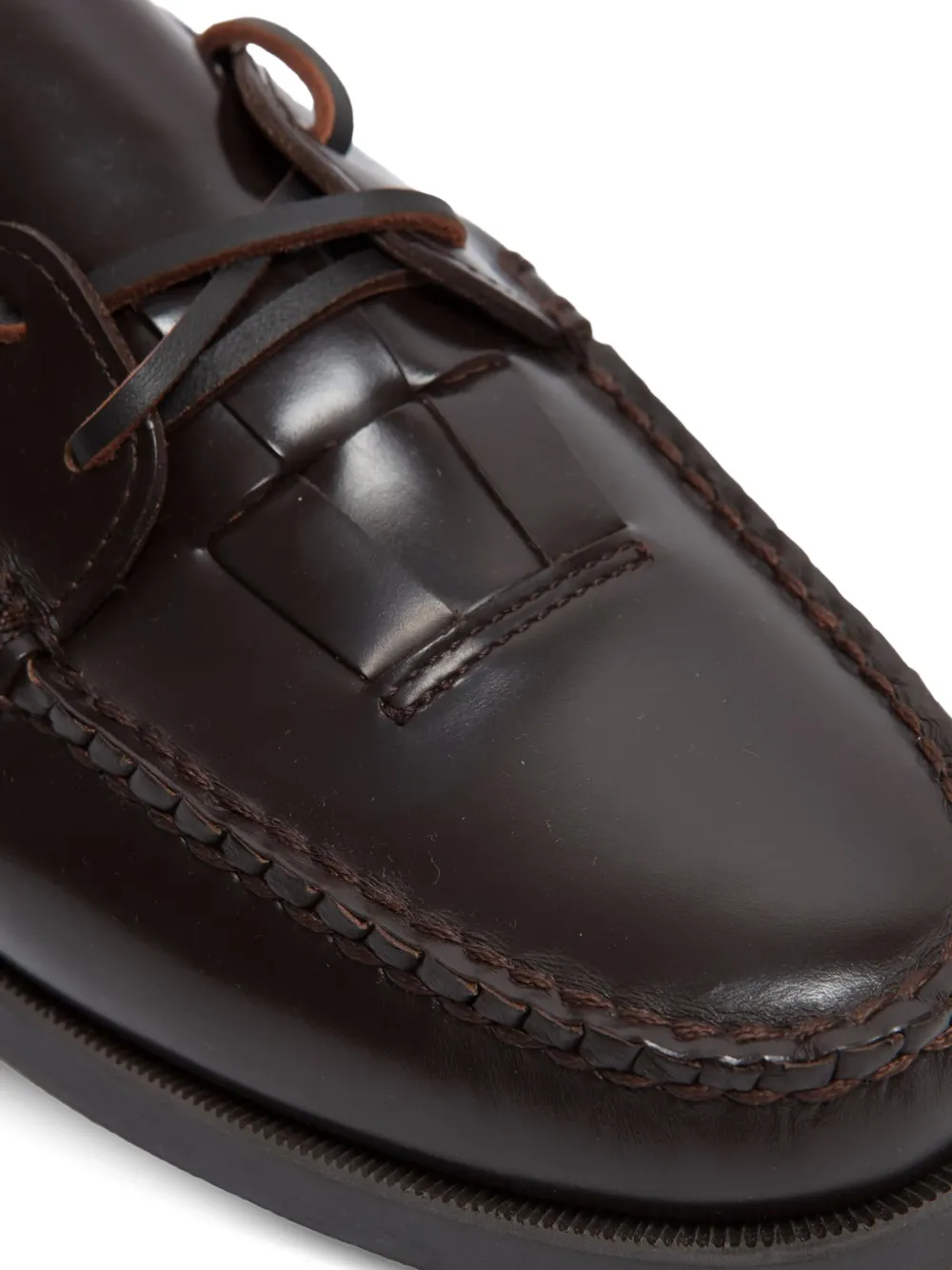 Hereu Saler Nautic lace-up loafers Bruin