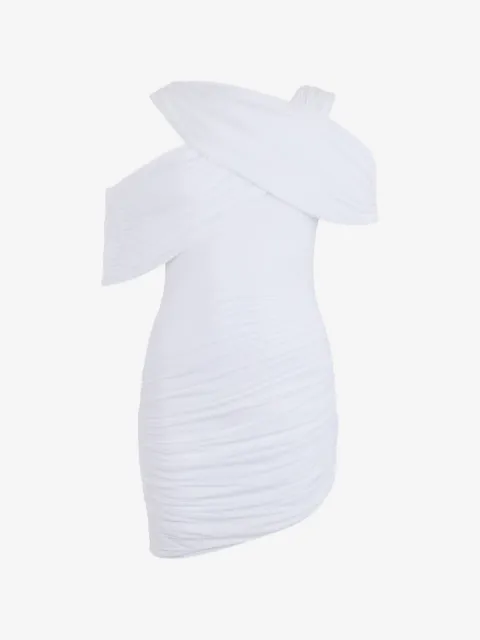 Les Filles d'Eva asymmetrical ruched mini dress