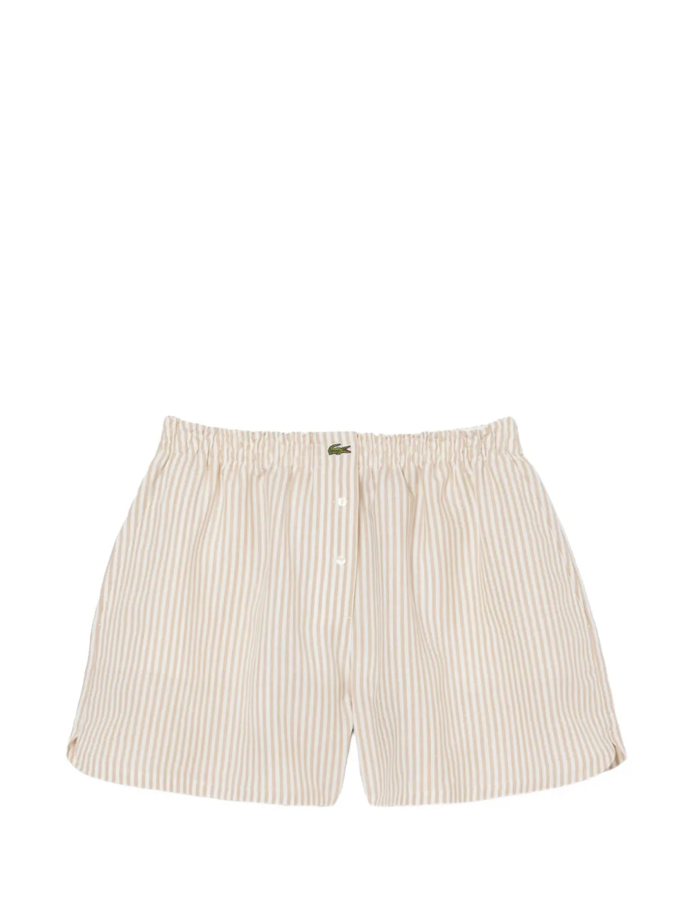Lacoste striped shorts - Toni neutri