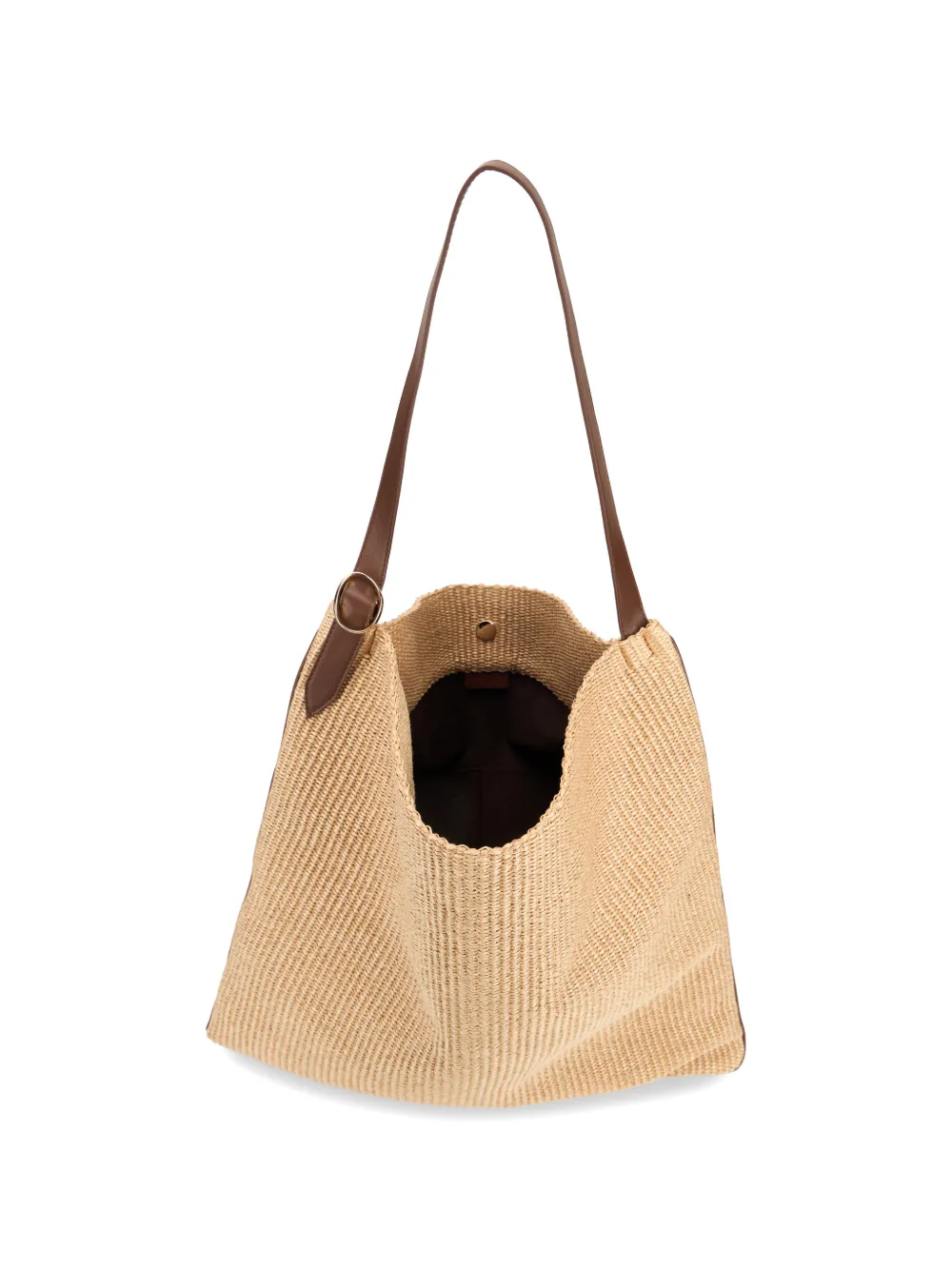 Orciani Geweven shopper Beige