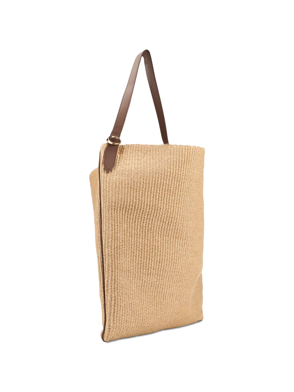 Orciani Geweven shopper Beige