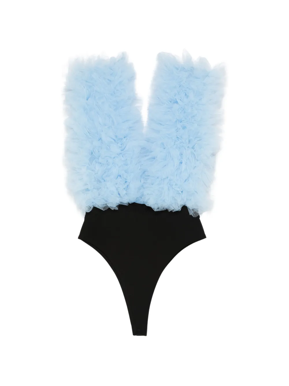  Alchemy Body Con Volantes - Azul 