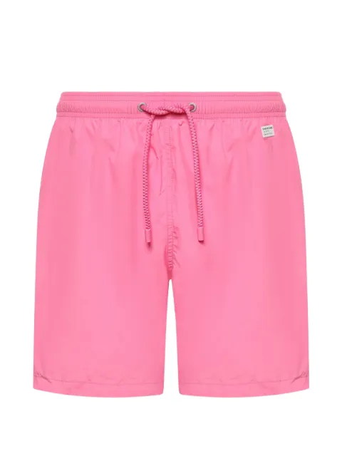 MC2 Saint Barth drawstring logo-patch swim shorts