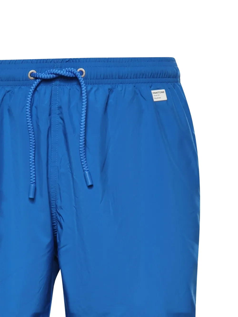 MC2 Saint Barth Zwembroek met logopatch Blauw