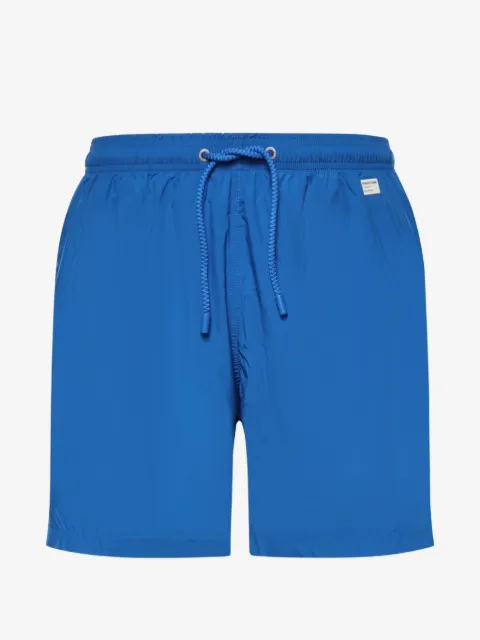 MC2 Saint Barth shorts de playa con parche del logo Pantone