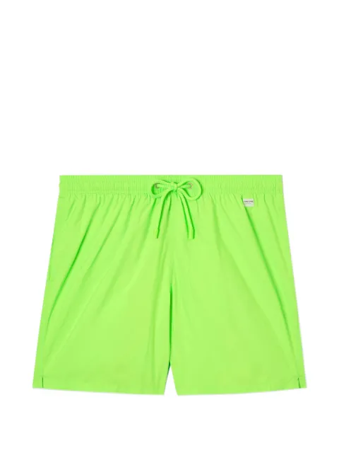 MC2 Saint Barth shorts de playa con parche del logo Pantone