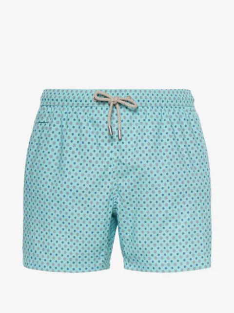 MC2 Saint Barth Lighting geometric-print swim shorts