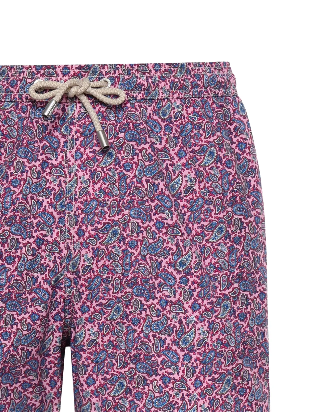 MC2 Saint Barth Zwembroek met paisley-print Roze