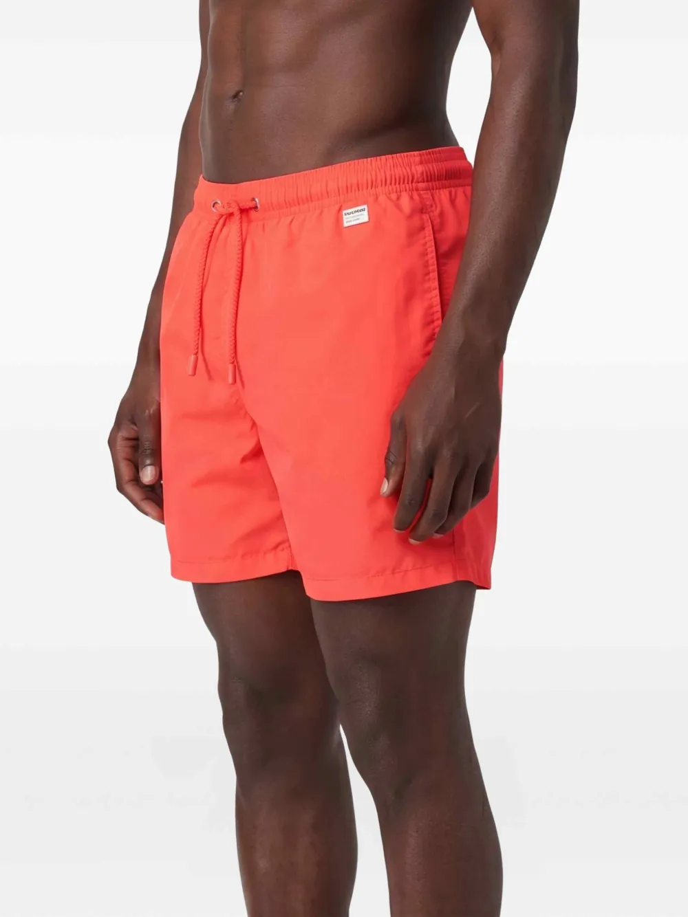 MC2 Saint Barth Pantone zwembroek met trekkoordtaille Rood