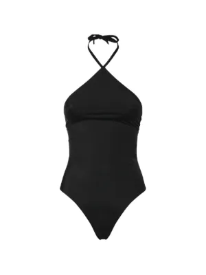 Versace グレカトリム ワンピース水着 | ブラック | FARFETCH JP