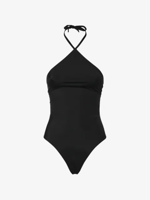 Jacquemus halterneck cutout swimsuit