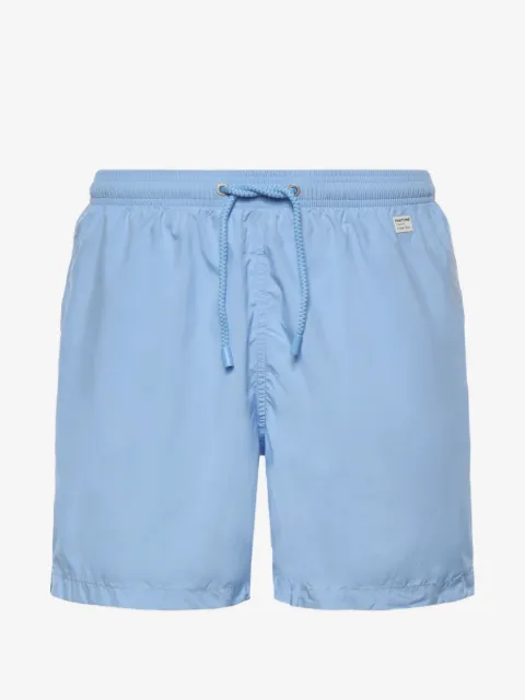 MC2 Saint Barth shorts de playa con parche del logo Pantone