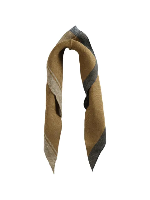 Margaret Howell striped-edge scarf