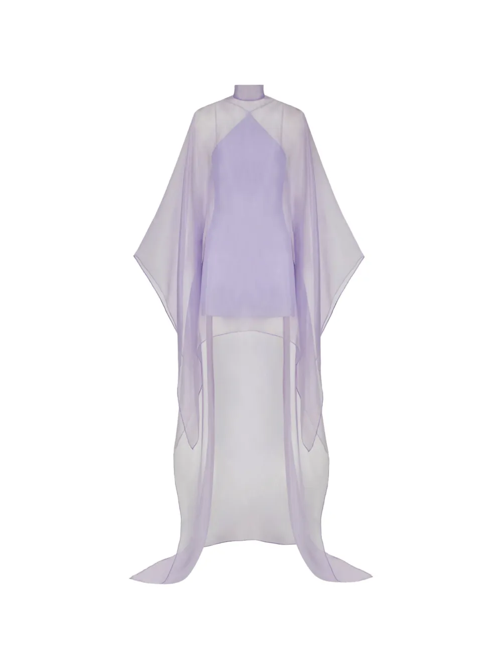 Taller Marmo Denver sheer-panelled dress - Viola
