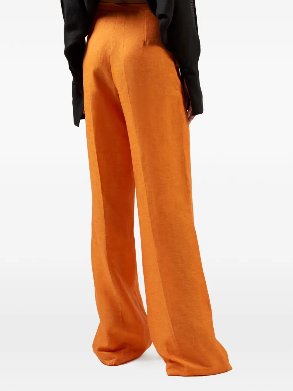Taller Marmo Colorado broek met wijde pijpen Oranje