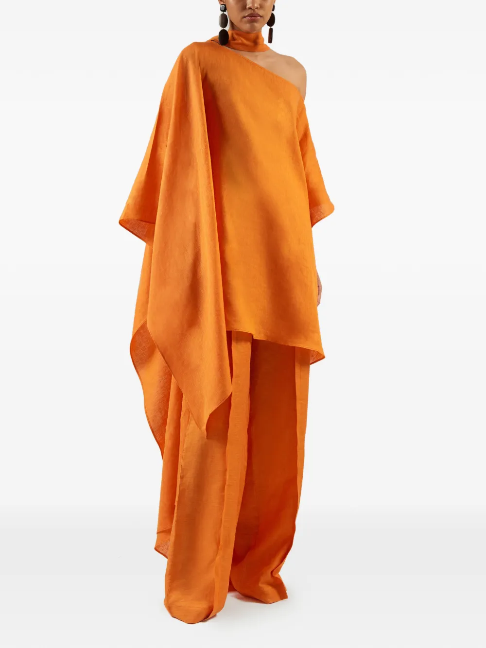 Taller Marmo Colorado broek met wijde pijpen Oranje