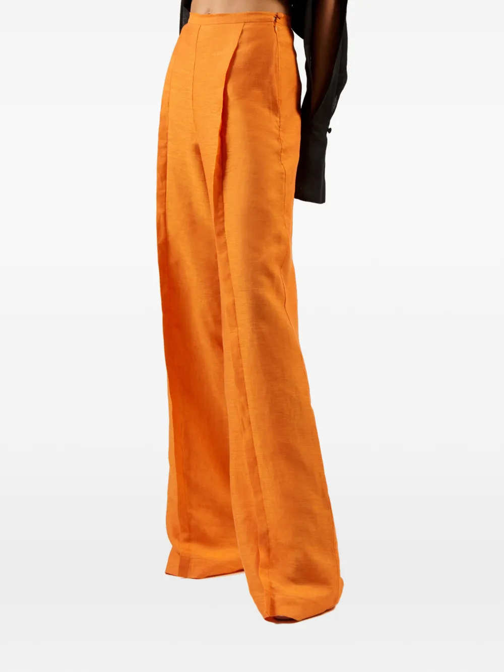 Taller Marmo Colorado broek met wijde pijpen Oranje