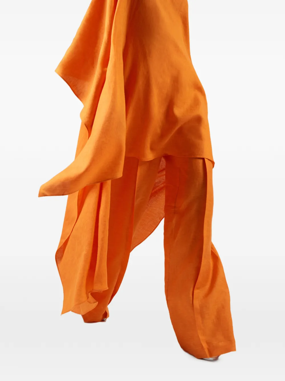 Taller Marmo Colorado broek met wijde pijpen Oranje