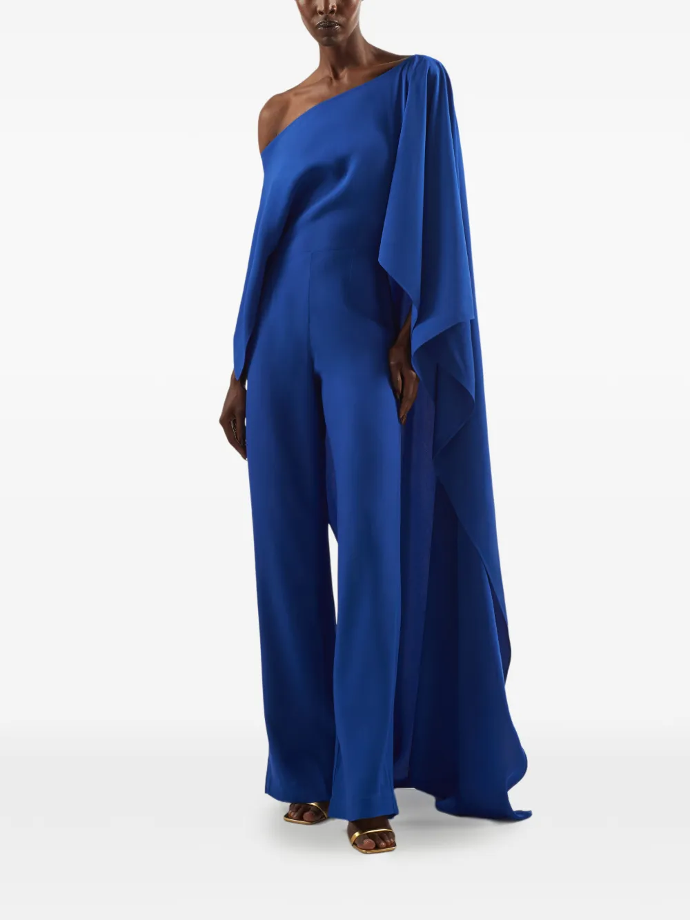 Taller Marmo Jerry asymmetrische jumpsuit Blauw