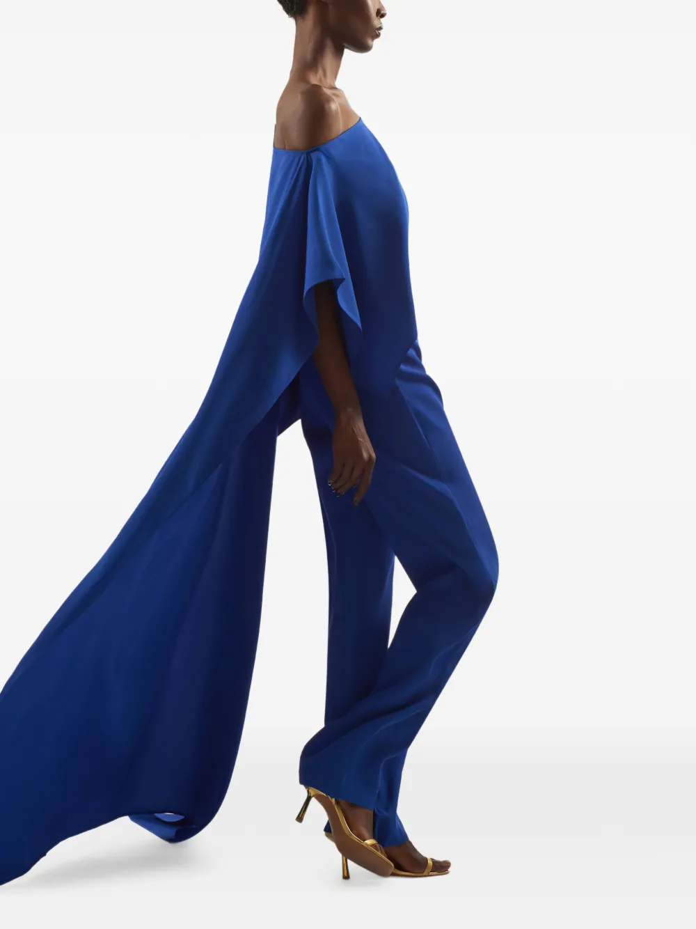 Taller Marmo Jerry asymmetrische jumpsuit Blauw