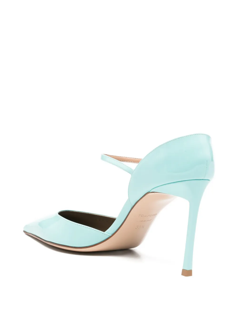 TOM FORD pointed-toe heeled pumps Blauw