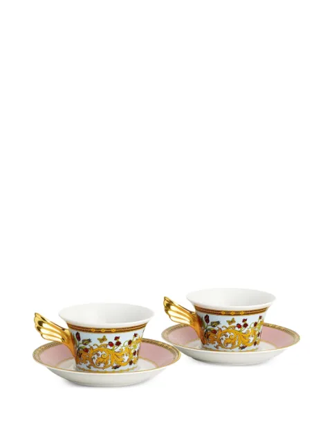 Versace Le Jardin de Versace Barocco tea cups set