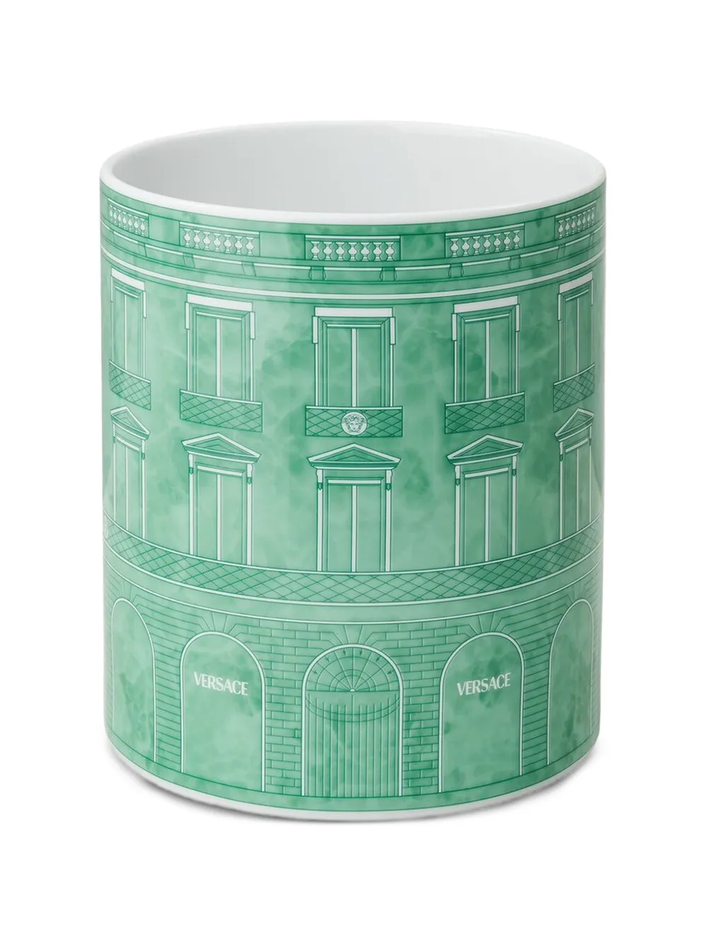 Versace Palazzo marble-effect vase - Grün