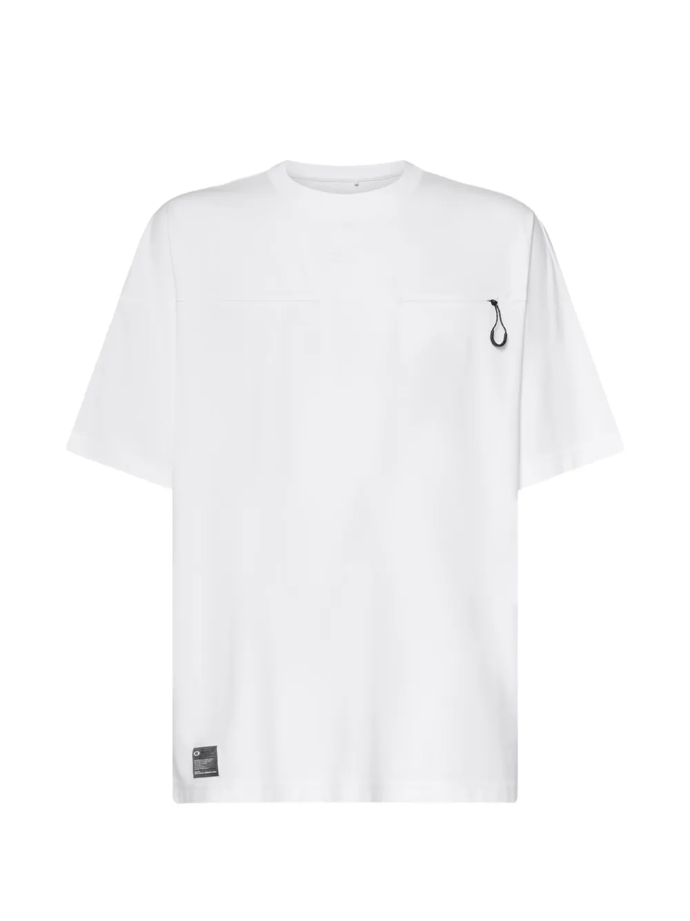 Oakley Fgl Union logo-print chest-pocket T-shirt - Bianco