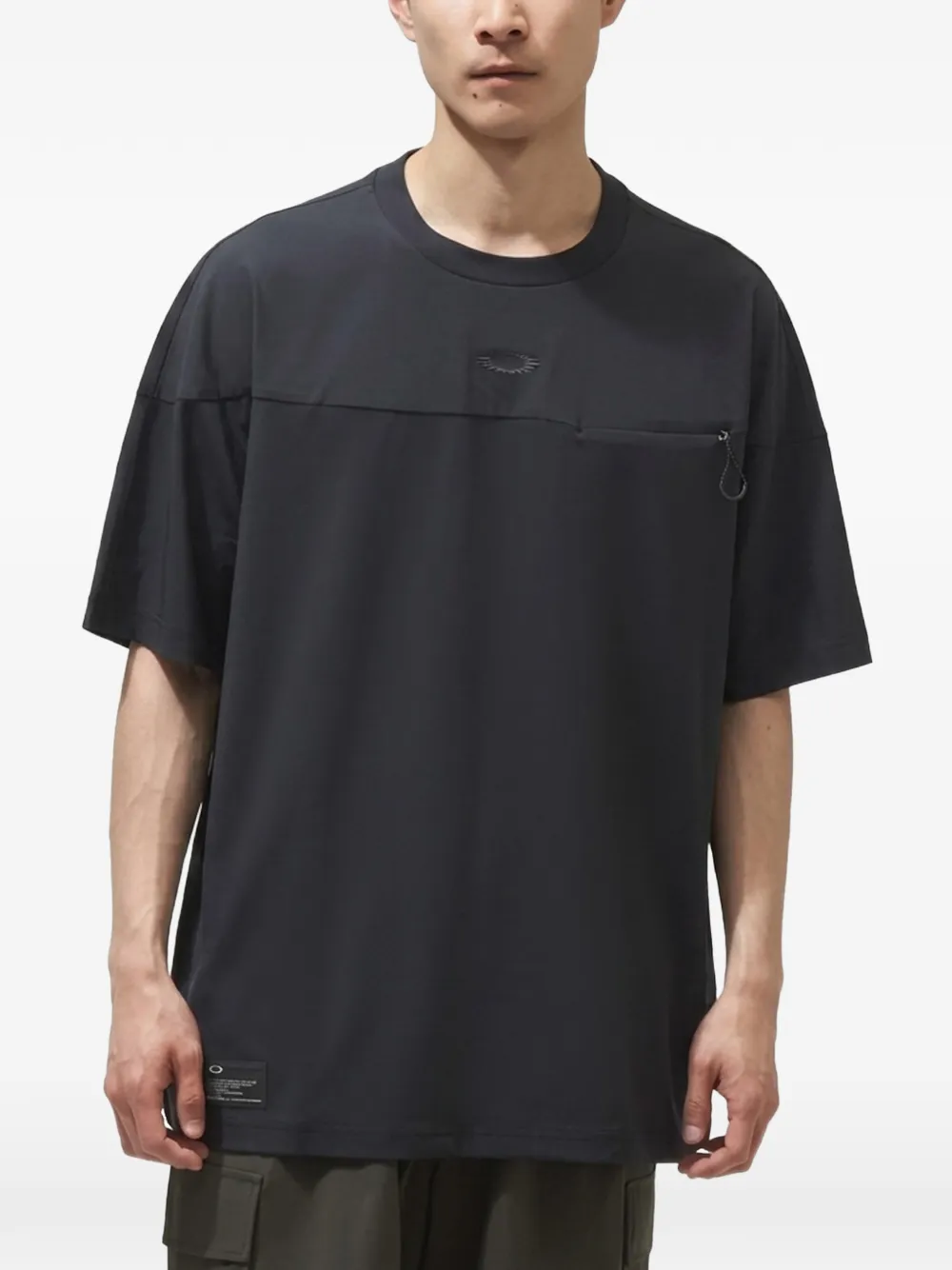 Oakley Fgl Union T-shirt met vlakken en ritszak Zwart
