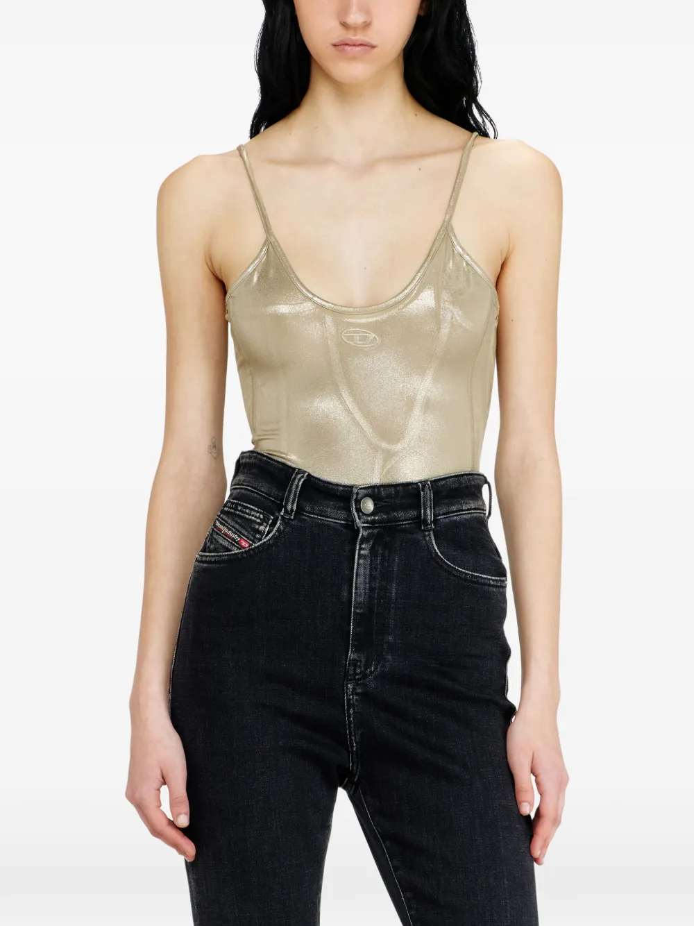 Diesel T-Imyny body Goud