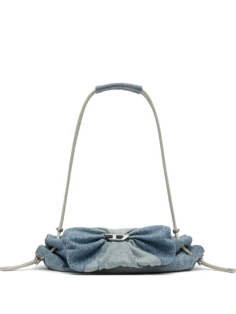 Diesel bolsa de hombro Scrunch-D pequeña con detalle de cristal