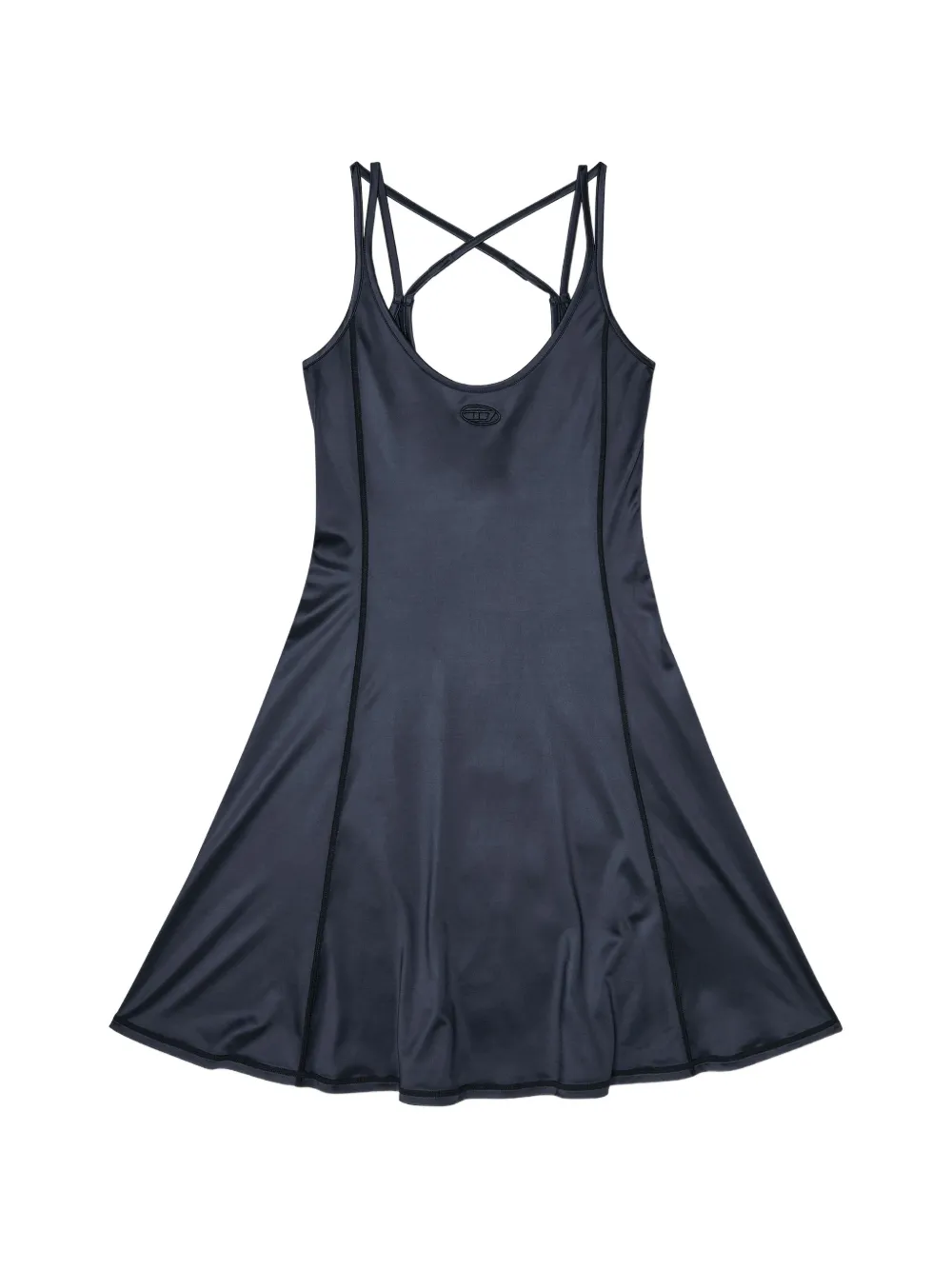 Diesel D-Immy flared mini dress - Grau