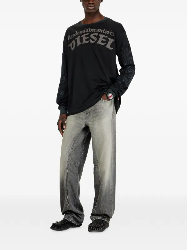 Diesel ロングTシャツ | ブラック | FARFETCH JP