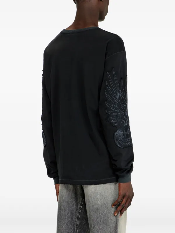 Diesel ロングTシャツ | ブラック | FARFETCH JP Diesel ロングTシャツ | ブラック | FARFETCH JP