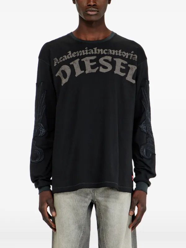 Diesel ロングTシャツ | ブラック | FARFETCH JP