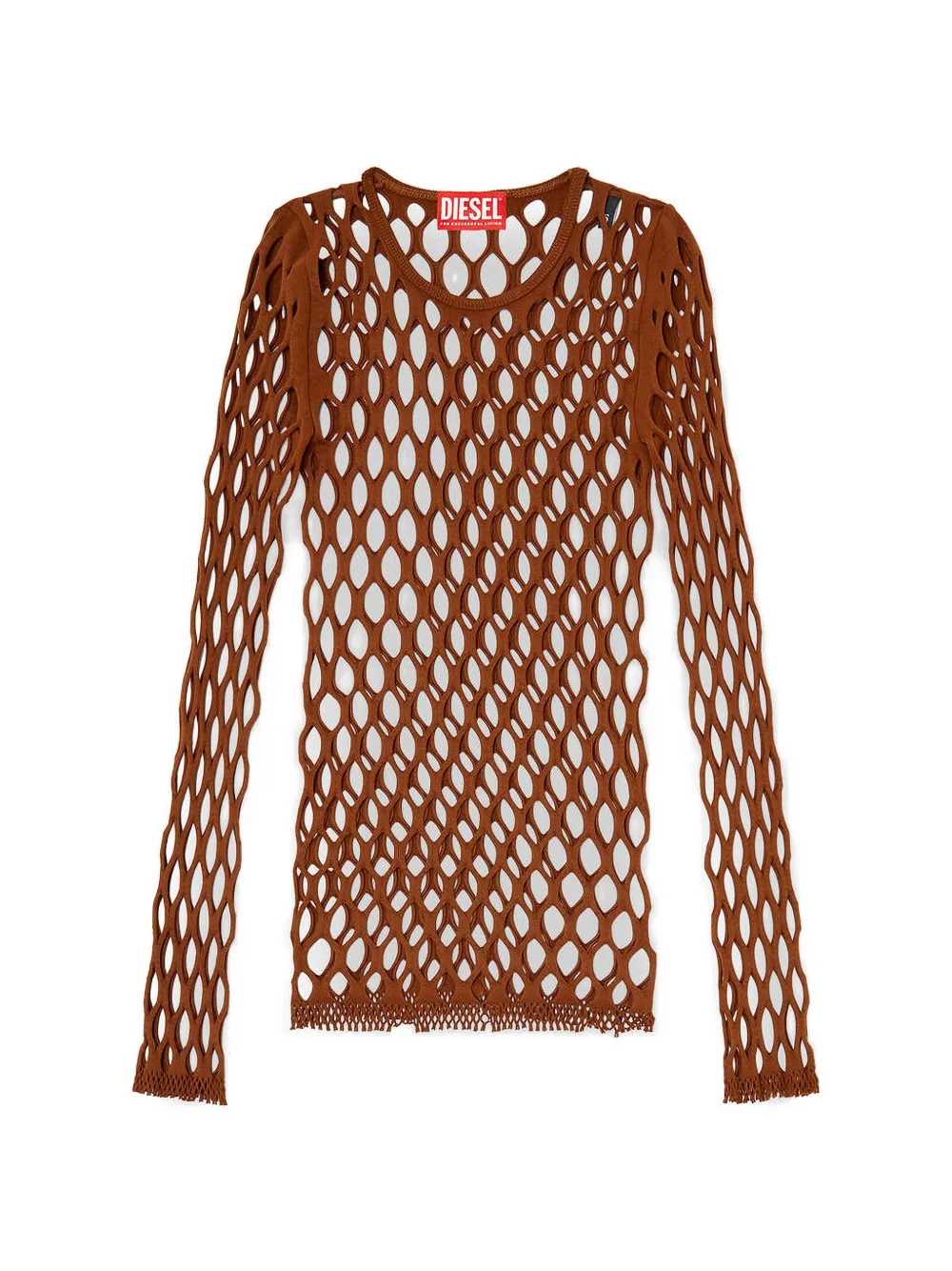 Diesel M-Zanda open-knit top · S