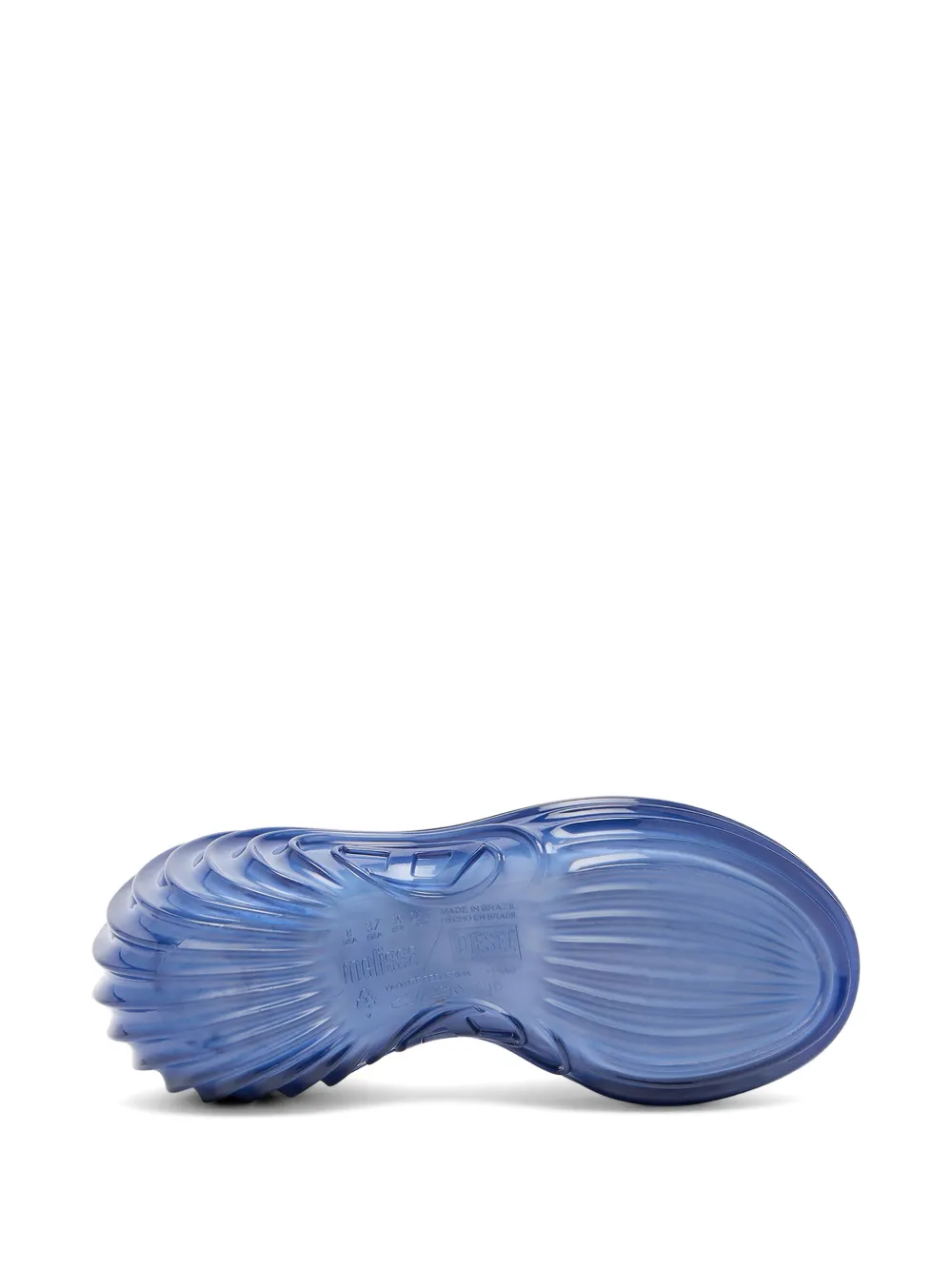 Diesel x Melissa Quantum sandalen met plateauzool Blauw
