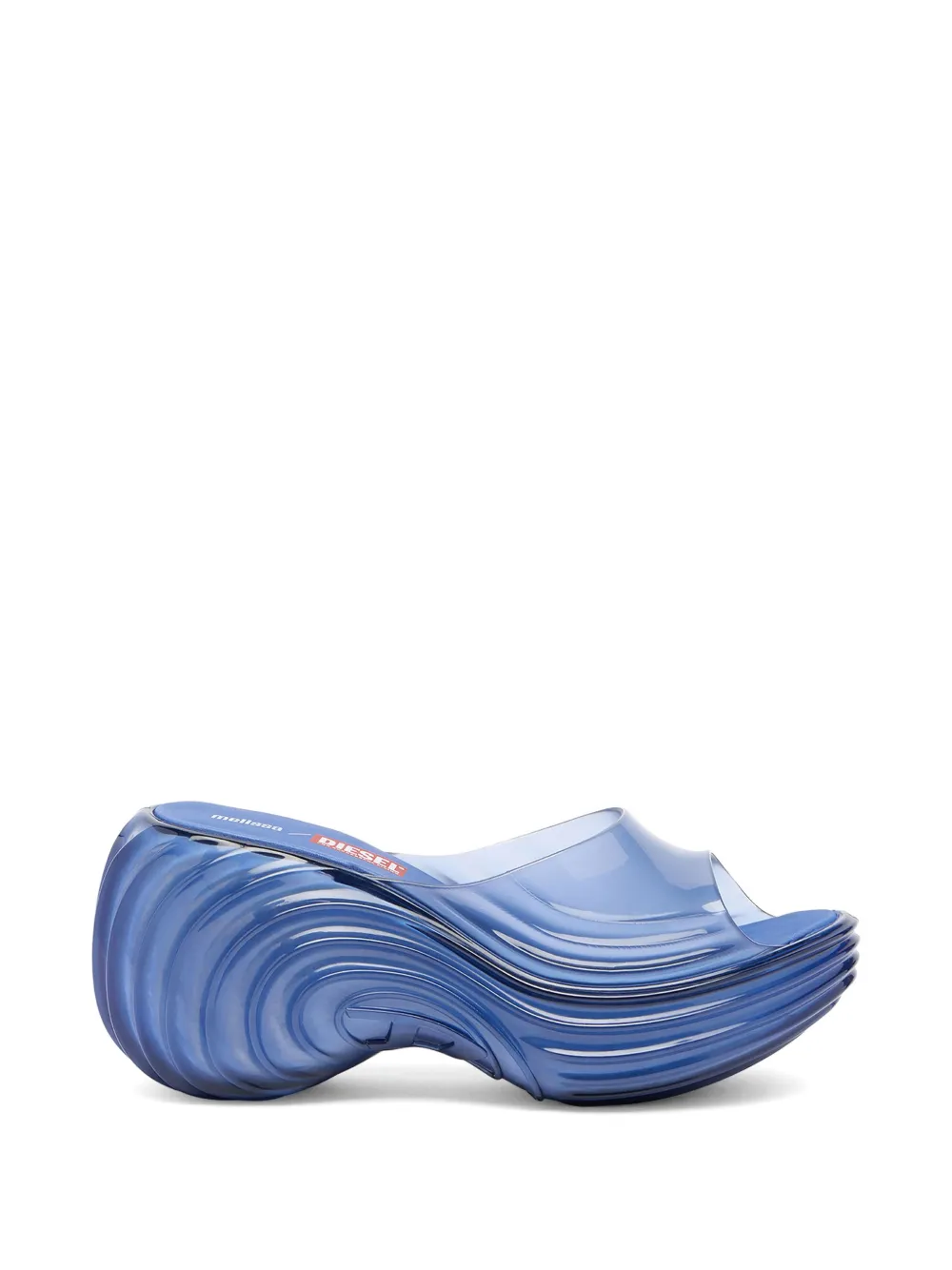 Diesel x Melissa Quantum platform sandals - Blue