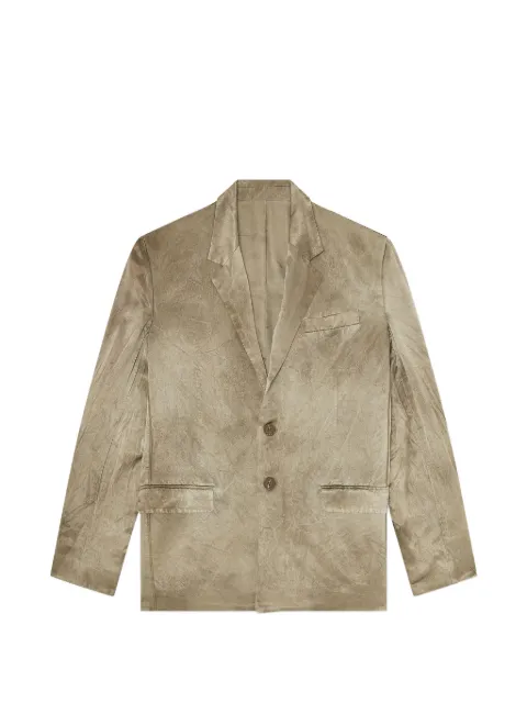 Diesel J-Andre wrinkled-effect blazer