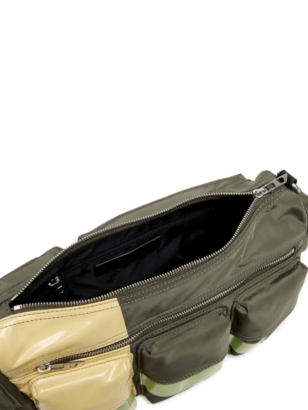 Diesel multi-pocket Shoulder Bag | Green | FARFETCH