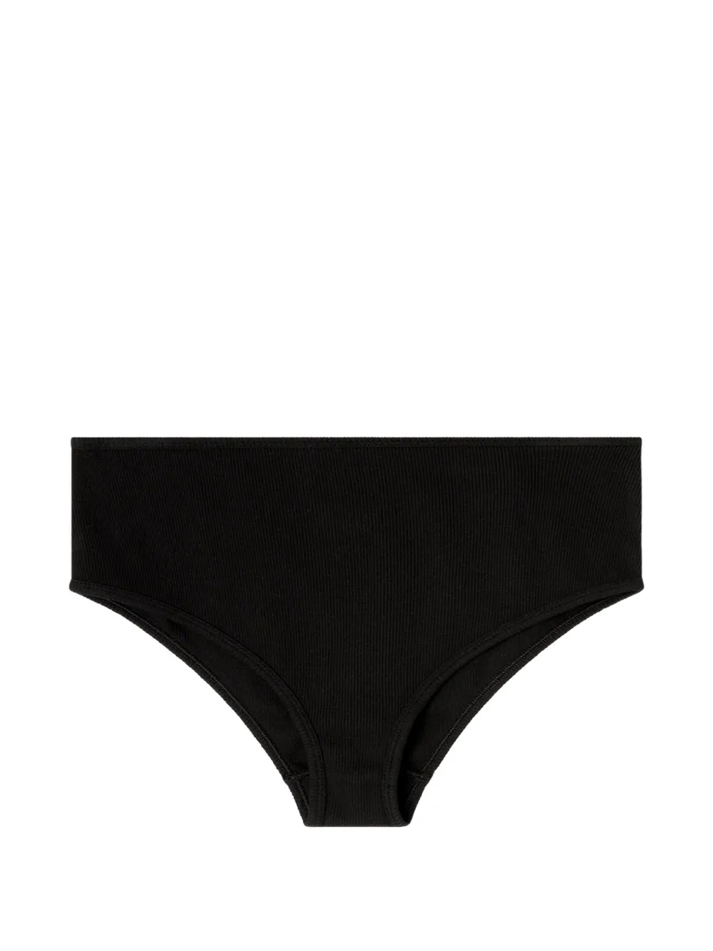 Diesel ribbed bikini bottom - Schwarz