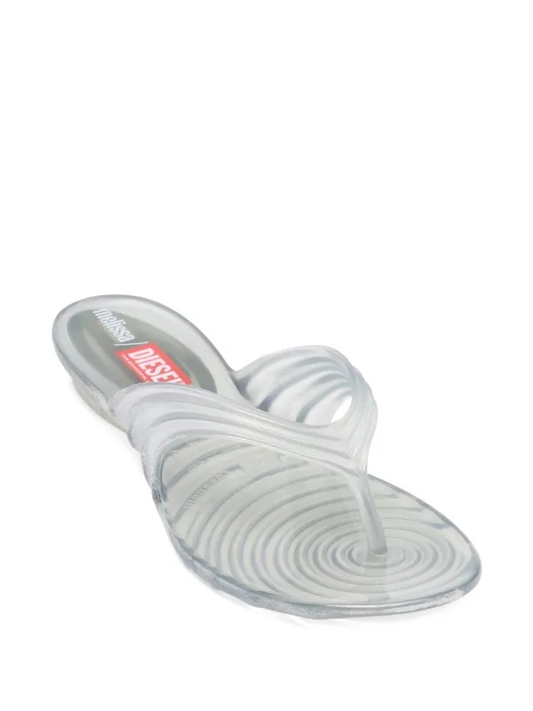 Diesel x Melissa 'Melflex®' ビーチサンダル | ホワイト | FARFETCH JP