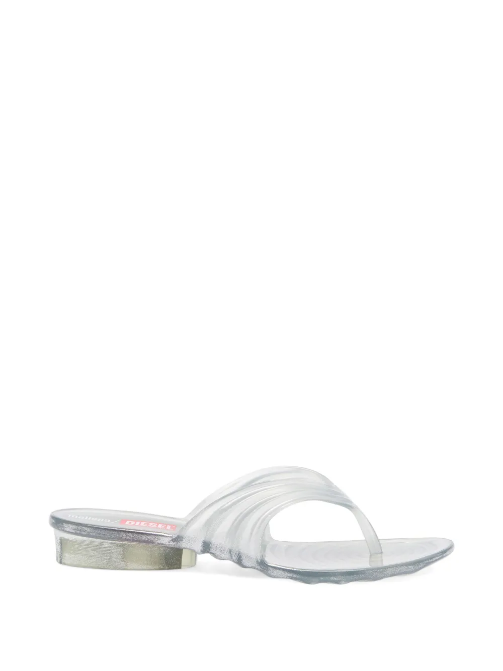 Diesel x Melissa Quantum thong sandals - Bianco
