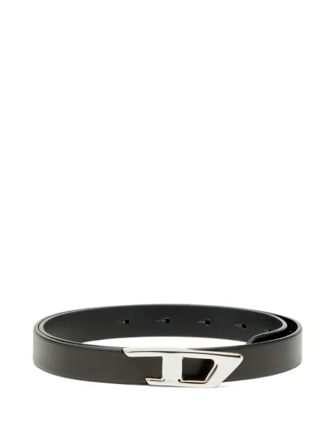 Diesel B-D logo leather belt